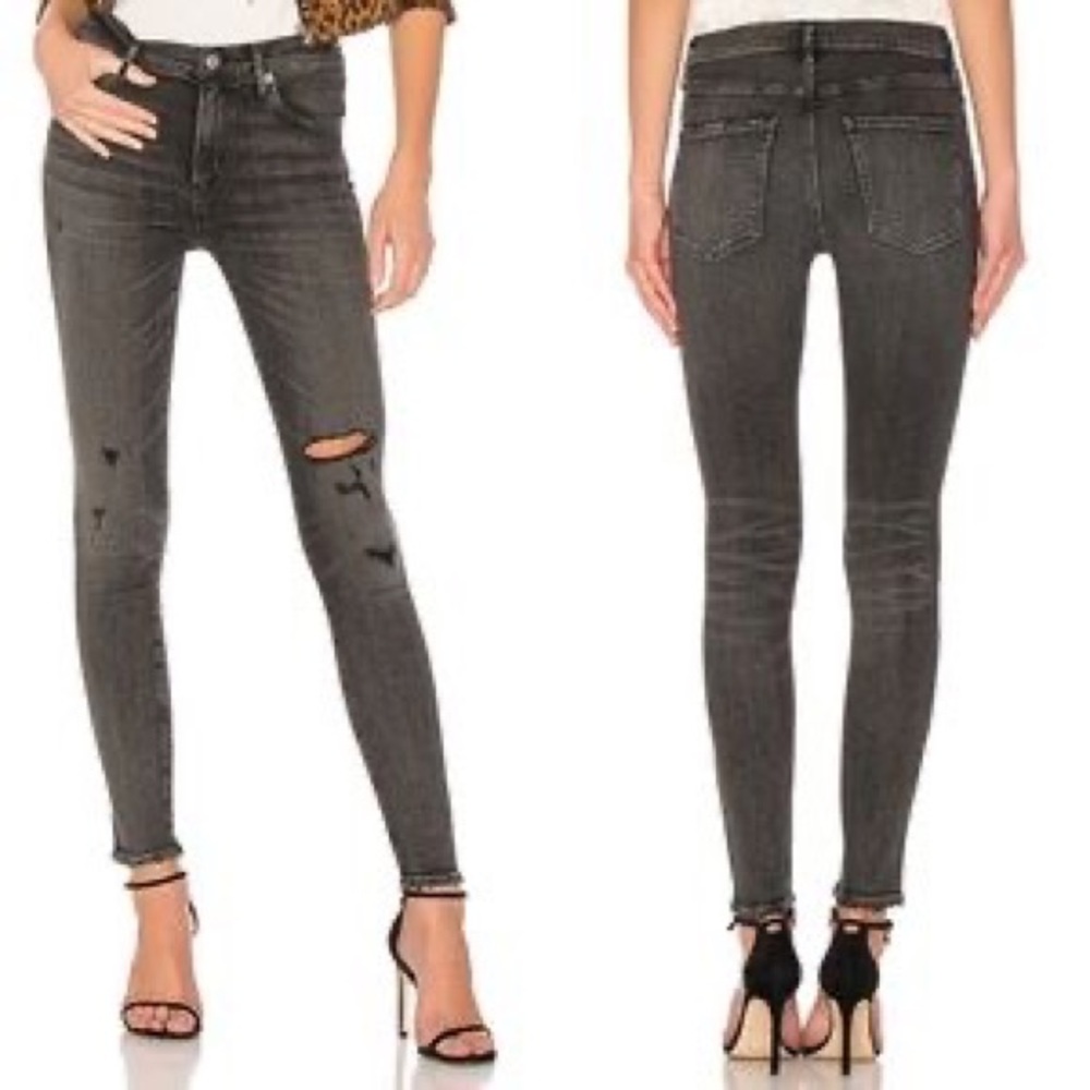Agolde Sophie High-rise Skinny Jean